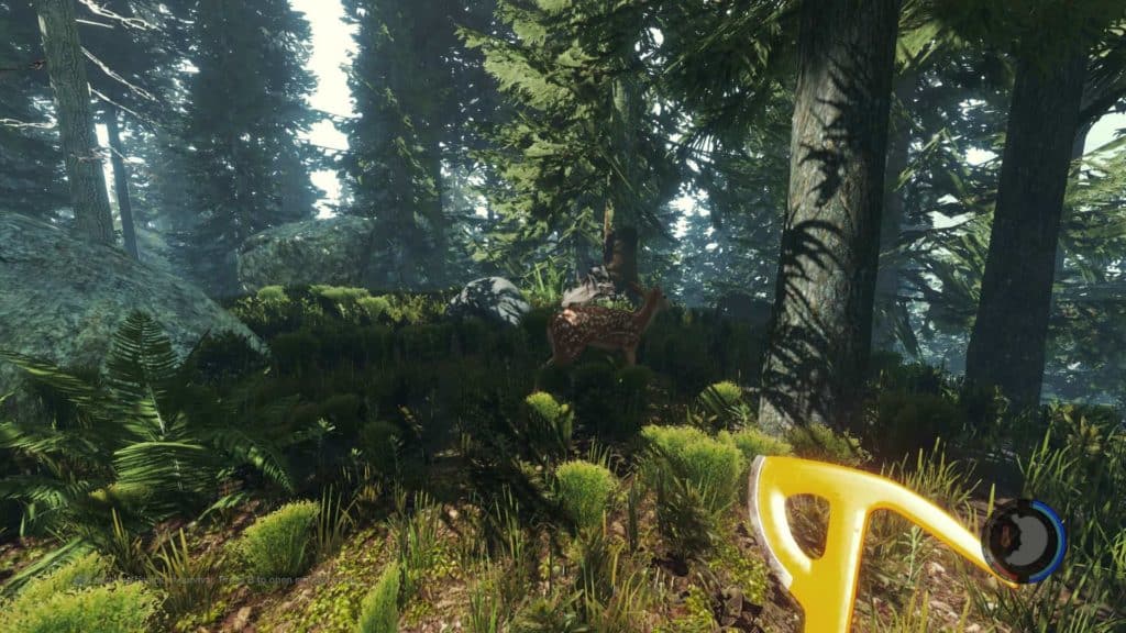In Version 0.08 finden wir Bambi.