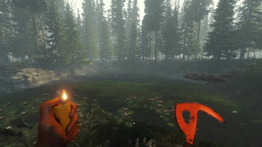 Ein Teich in der Version 0.11
