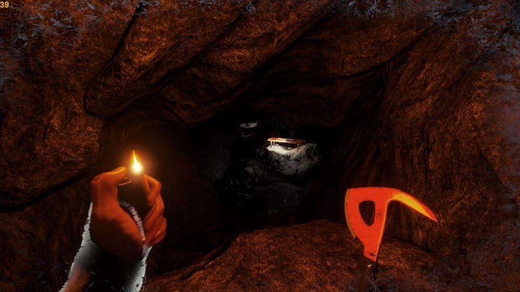 Nur ein kleiner Raum der überarbeiten Höhle #1 in version 0.13