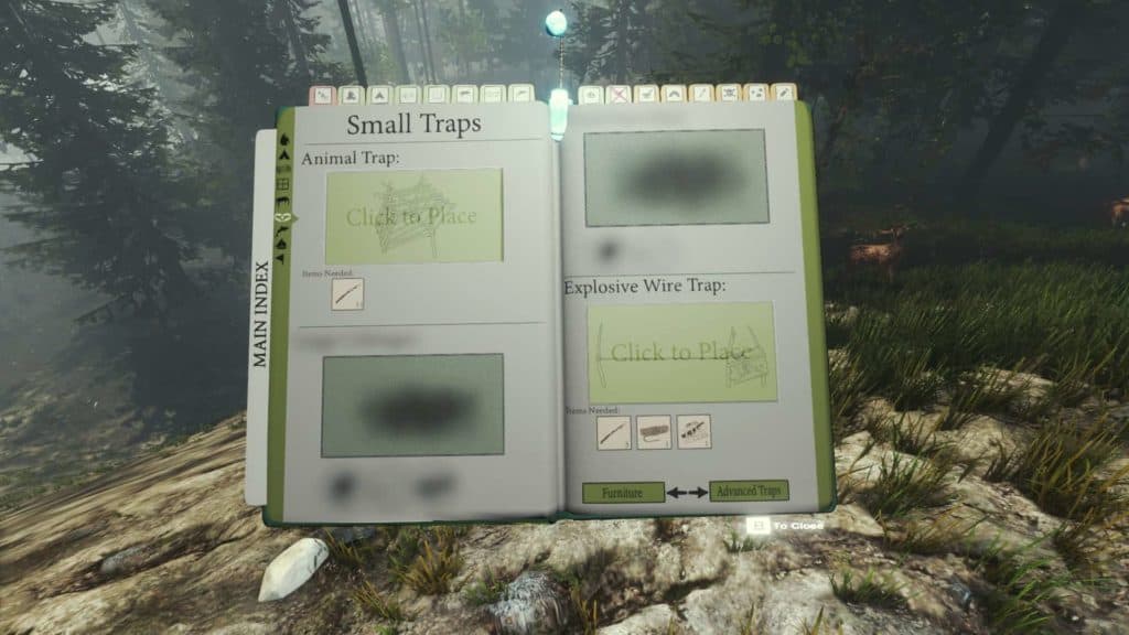 Die neue Platzierung im Survival Buch