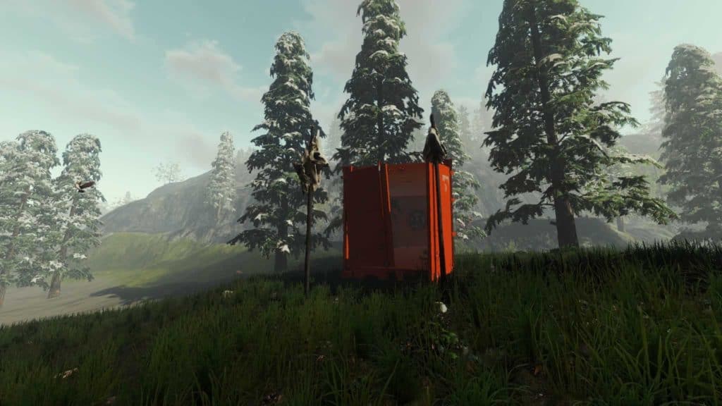 Container in "The Forest"