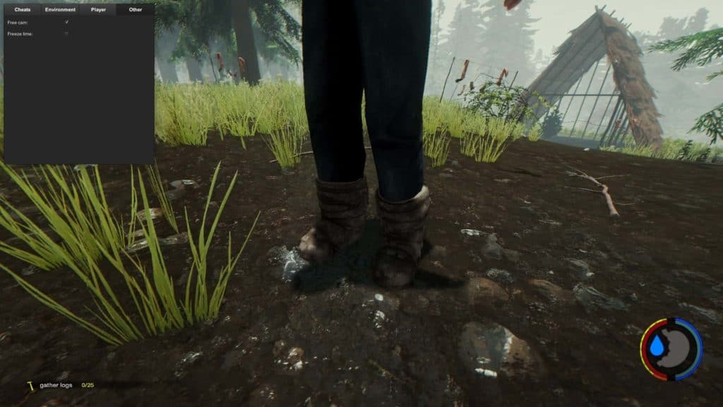 The Forest Update 0.32 Schneestiefel