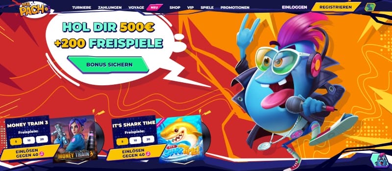 Mr Pacho Casino mit Revolut