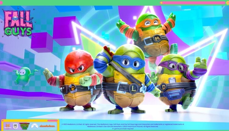 Teenage Mutant Ninja Turtles jetzt auch für Fall Guys angekündigt