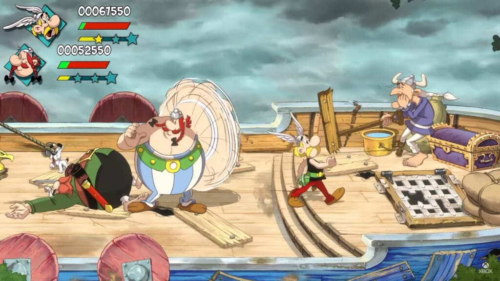 Auch Obelix kann austeilen