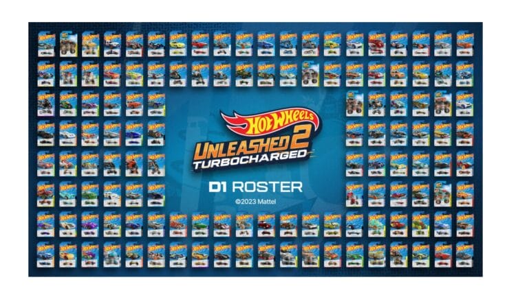 Hot Wheels Unleashed 2 – Turbocharged: Welche Fahrzeuge sind mit dabei?