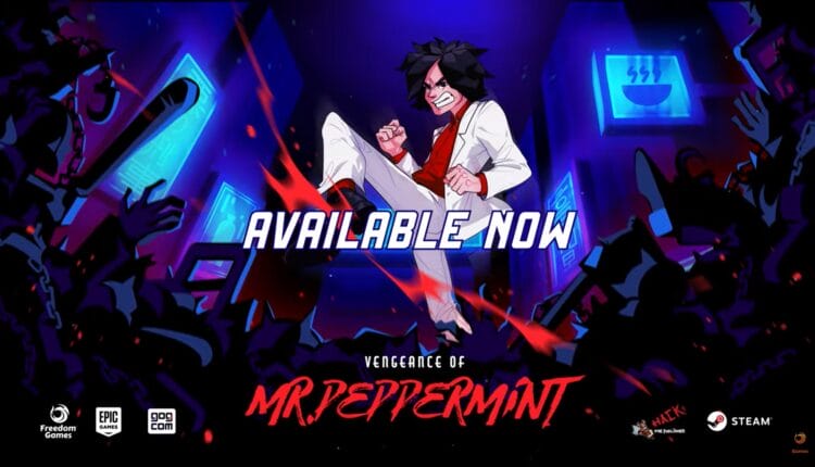 Vengeance of Mr.Peppermint: Pixel-Beat-’em-up ist ziemlich brutal