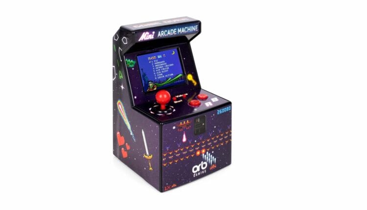Thumbs Up 8Bit Mini Arcade Maschine mit 240 Spielen