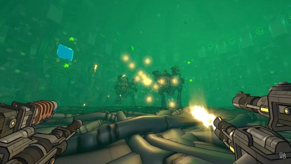Die Mechs könnt ihr Stück für Stück aufrüsten