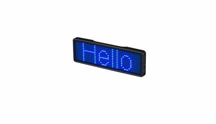 Bluetooth-LED-Schild fürs Gaming-Zimmer