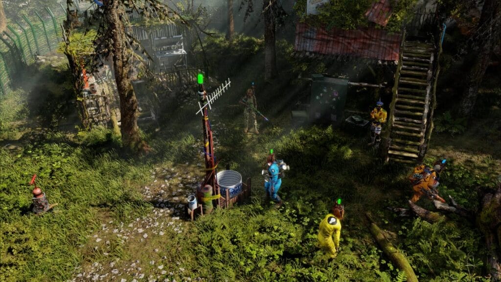 Die Zombies sind leider nicht besonders schlau ...