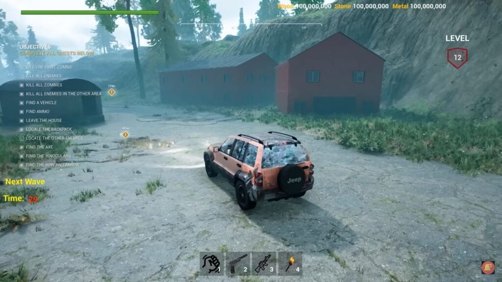 The Day of Survival und die Autos