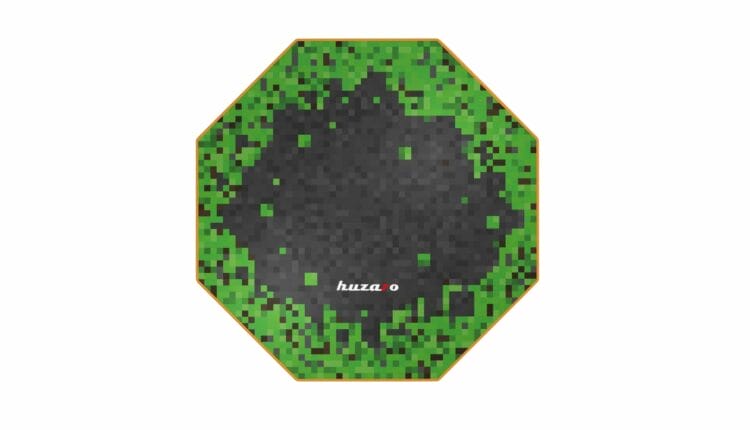 Bodenschutzmatte fürs Gaming-Zimmer im Minecraft-Stil