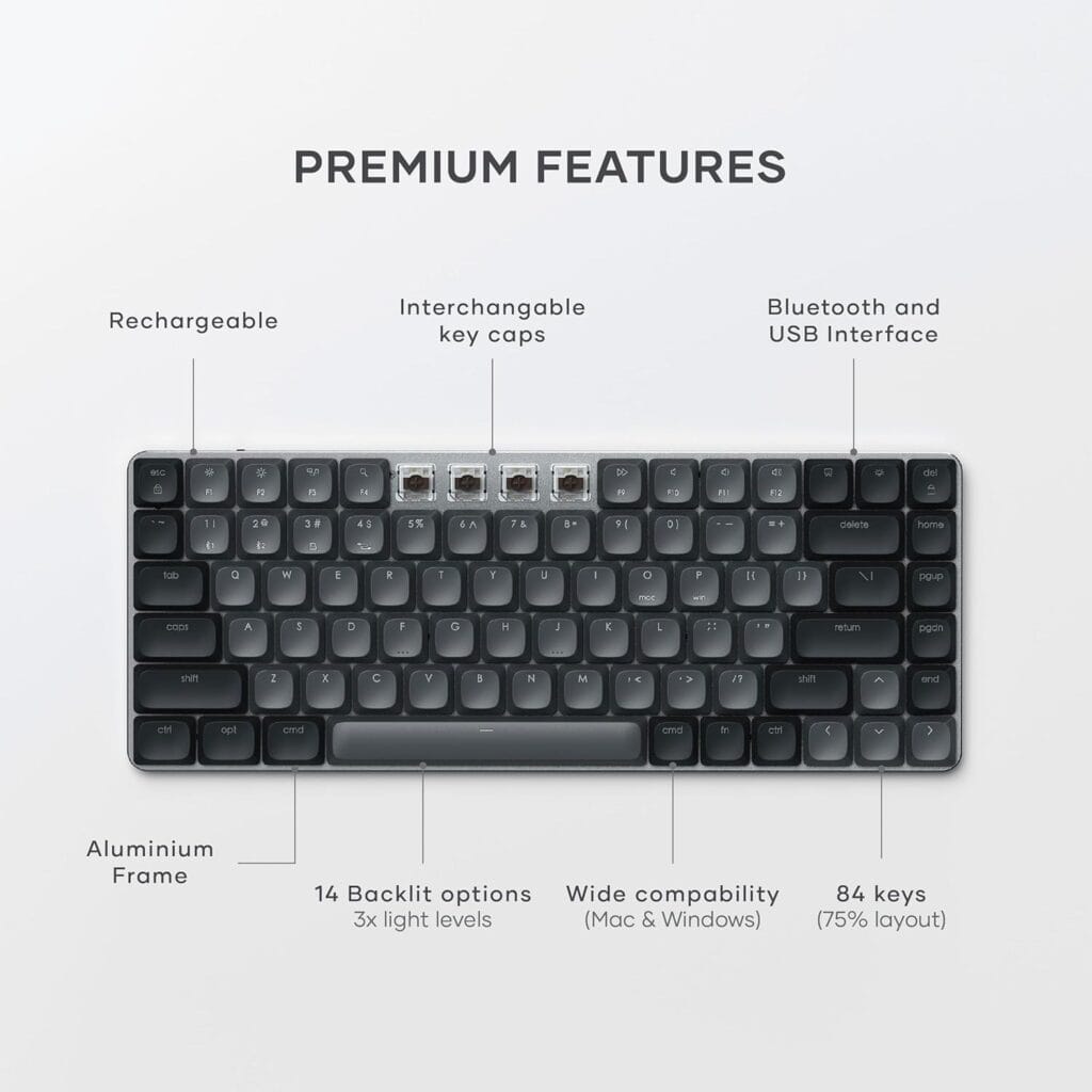 Einstellmöglichkeiten der Tastatur