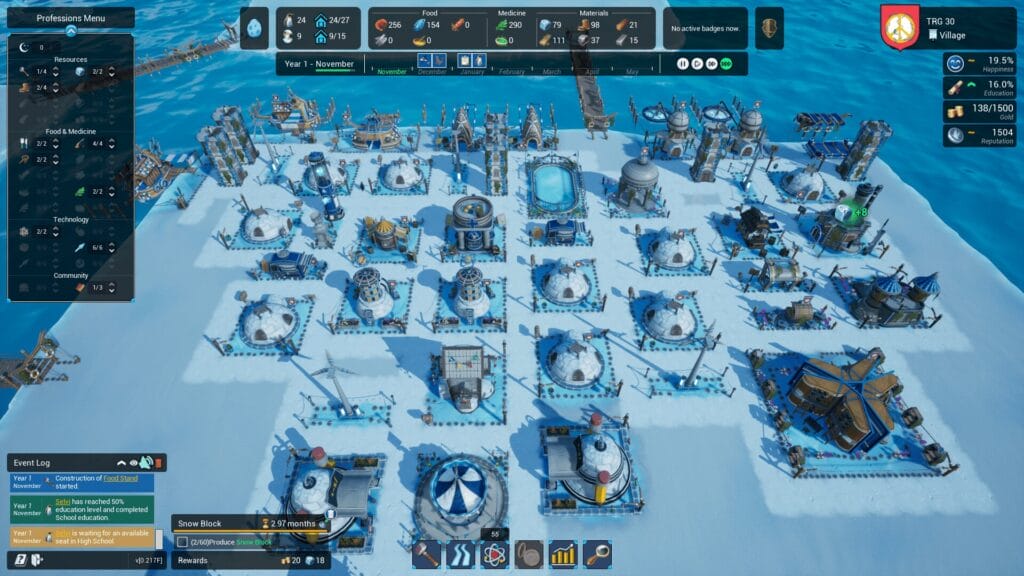 Die Kolonien in United Penguin Kingdom könnten groß werden