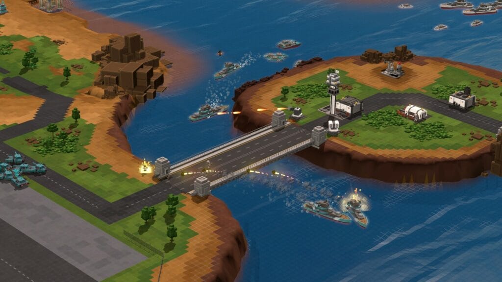 9-Bit Armies: A Bit Too Far - Kampf um eine Brücke