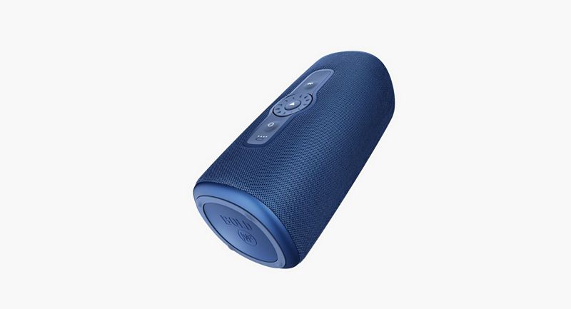 Fresh 'n Rebel Bold L3, Cassa Bluetooth Senza Fili con Anello di Controllo del Volume, Altoparlante impermeabile (IP67), 40W RMS, Bassi Pieni e Suoni Cristallini. 25 ore di autonomia (Storm Grey