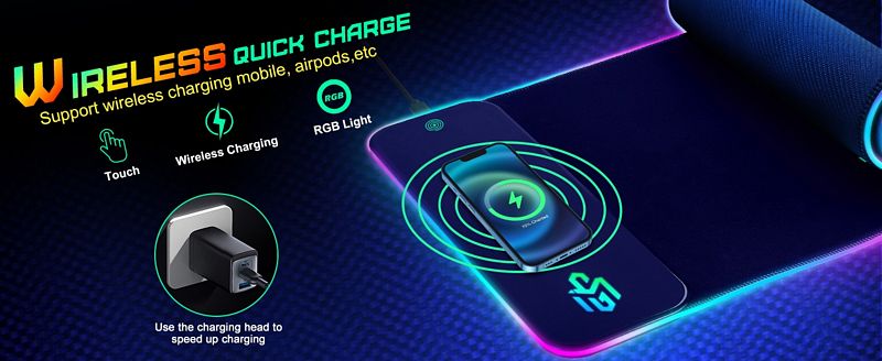 GIM RGB Gaming Mauspad - Ladebereich