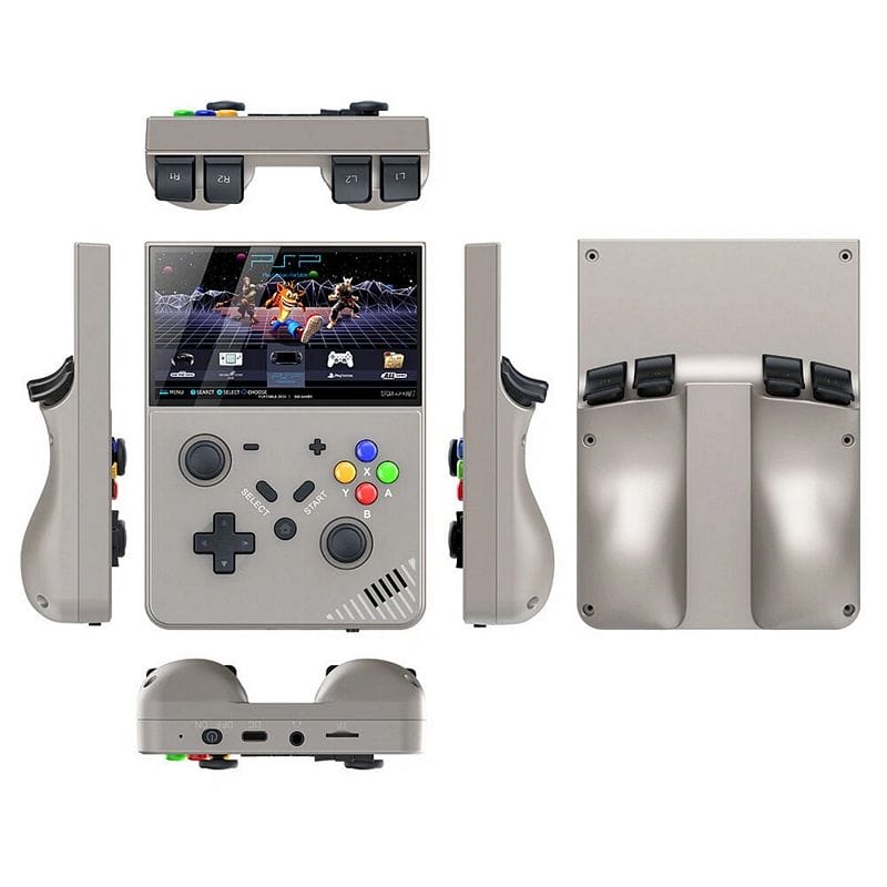 Gaming-Handheld R43Pro verschiedene Ansichten