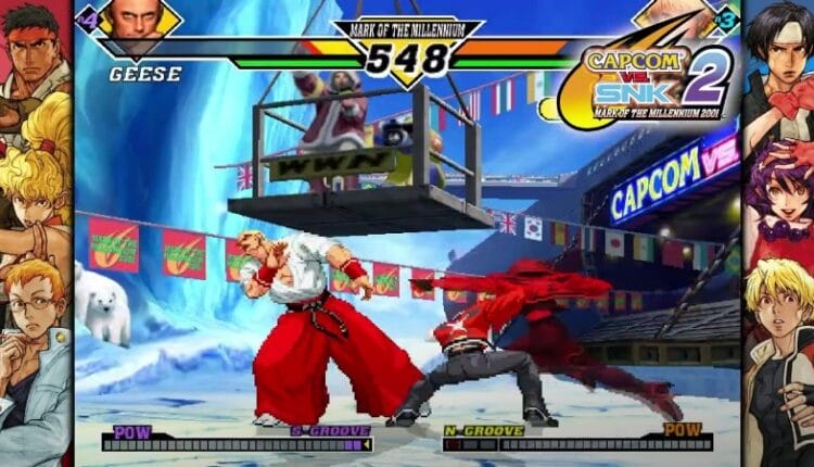 Video Screenshot, tags: capcom fighting collection - Youtube