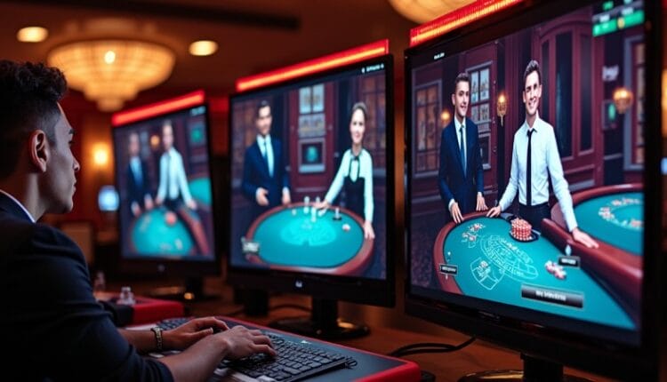 2025 High-Performance Live Dealer Casinos Guide, Concept art for illustrative purpose - Monok