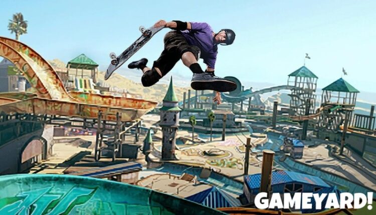 Tony Hawk's Pro Skater 3 + 4 cover art. - Digital concept art for illustrative purpose, tags: und - Monok