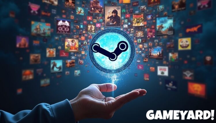 93% Surge in Steam Game Releases Sparks Gaming Revolution, Concept art for illustrative purpose, tags: wie steams rasante - Monok