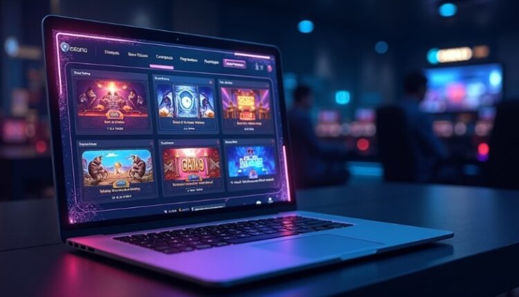 Online casino industry embraces technological advancements in 2025, Concept art for illustrative purpose, tags: und - Monok