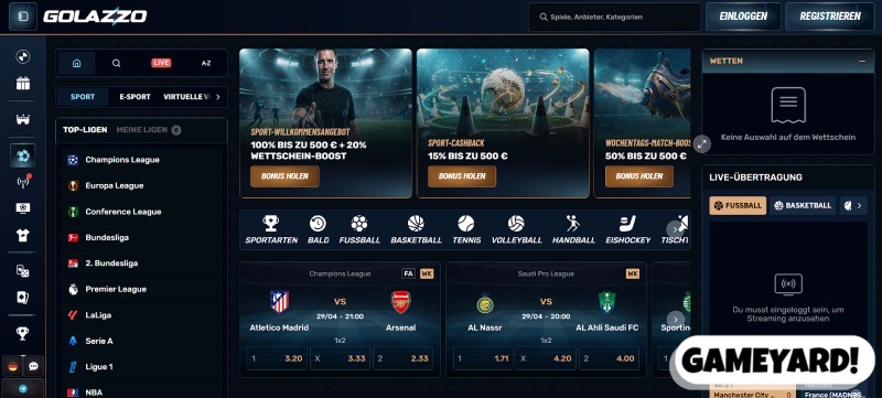 Golazzo Screenshot