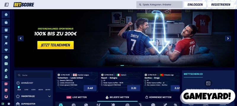 BetScore Screenshot