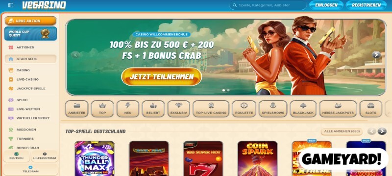 Vegasino Screenshot