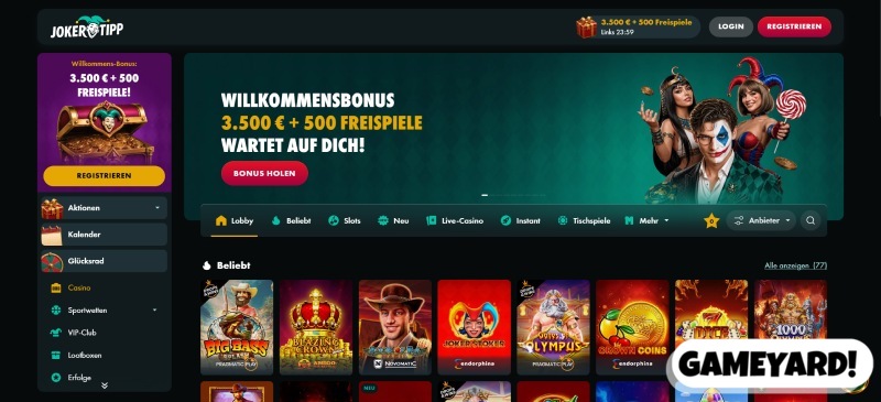 Joker Tipp Screenshot