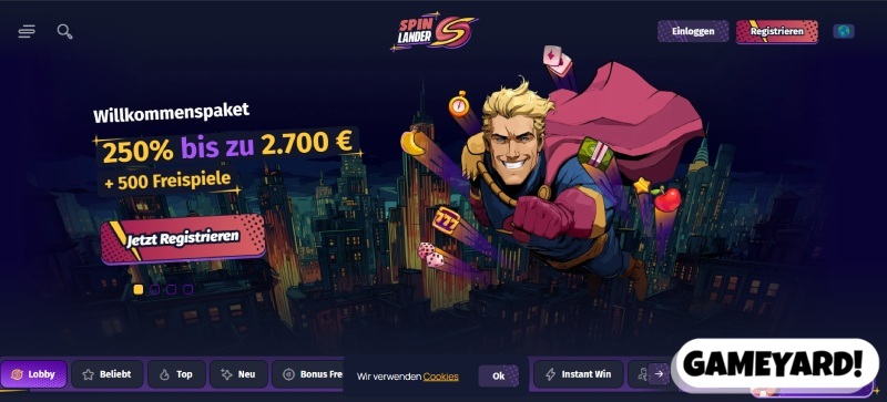 Spinlander Screenshot
