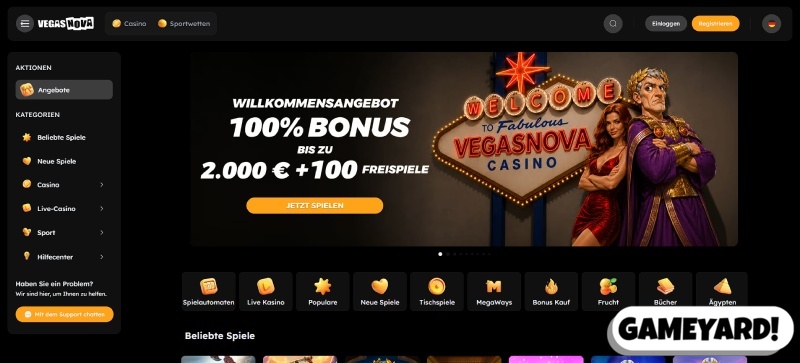VegasNova Screenshot