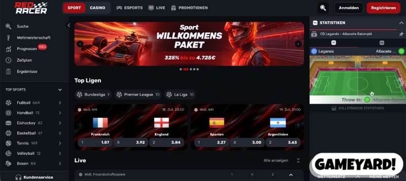 RedRacer Screenshot