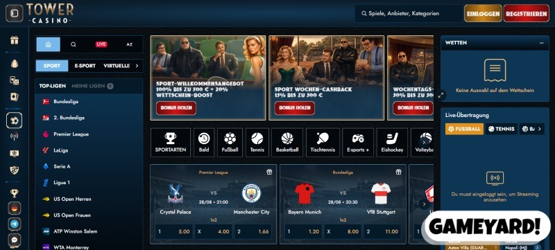 Tower Casino Screenshot