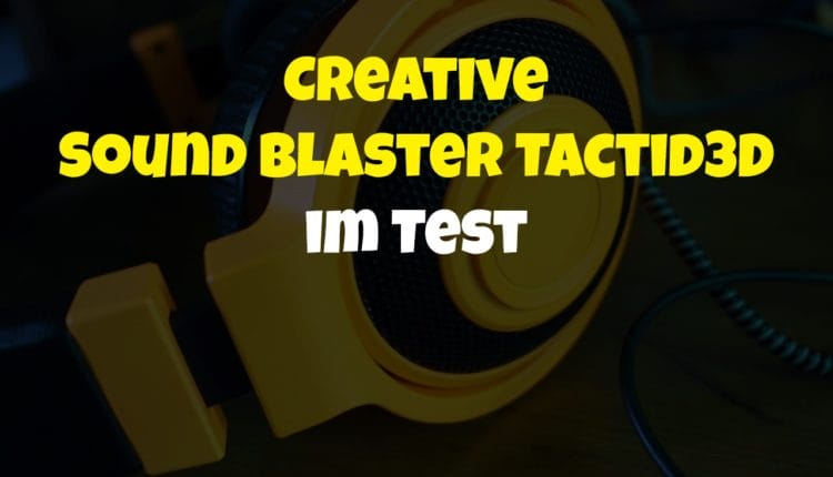 Creative Sound Blaster Tactic3D im Test