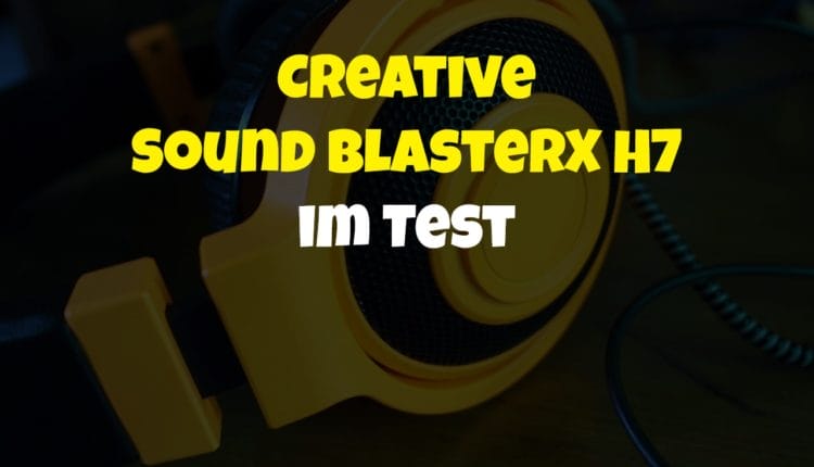 Creative Sound BlasterX H7 im Test