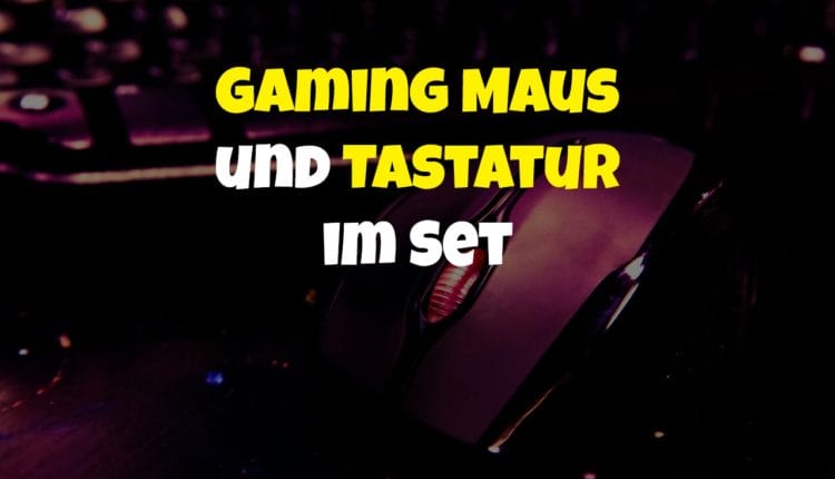Gaming Tastatur und Maus im Set