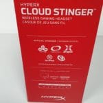 HyperX Cloud Stinger Seitenansicht Verpackung 2