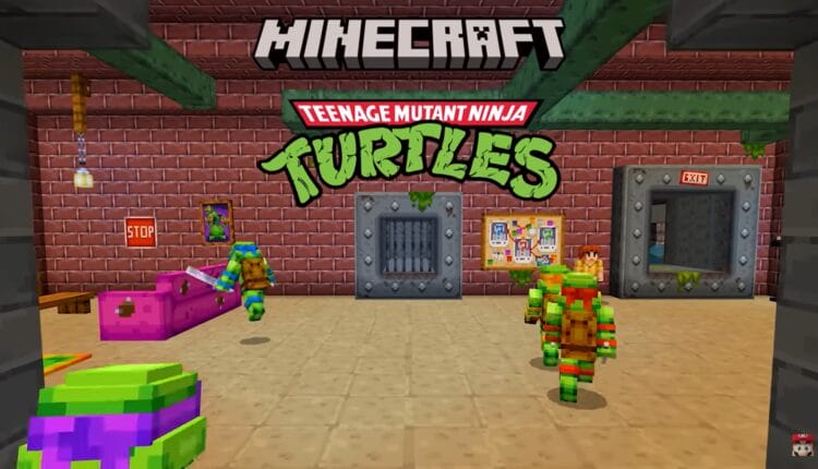 Teenage Mutant Ninja Turtles erobern via DLC die Welt von Minecraft