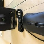 Razer Deathadder vorne mit Karton