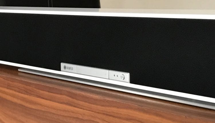 Teufel Raumfeld Soundbar von vorne