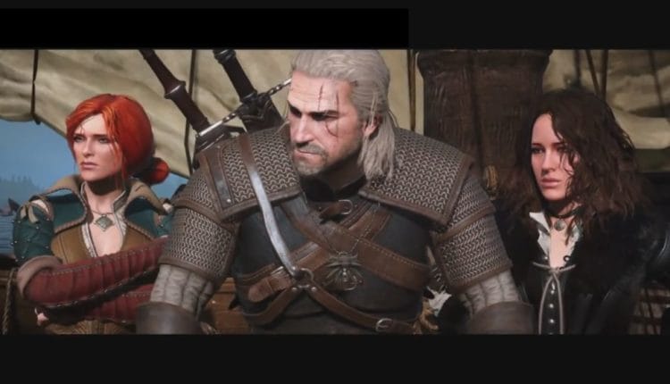 Geralt, Triss und Yennefer in The Witcher 3