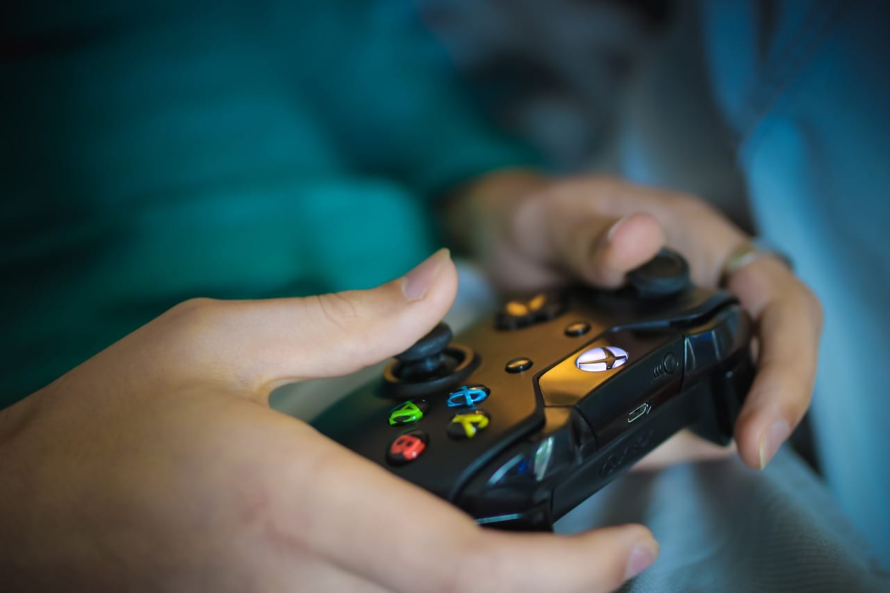 Xbox Controller in Hand